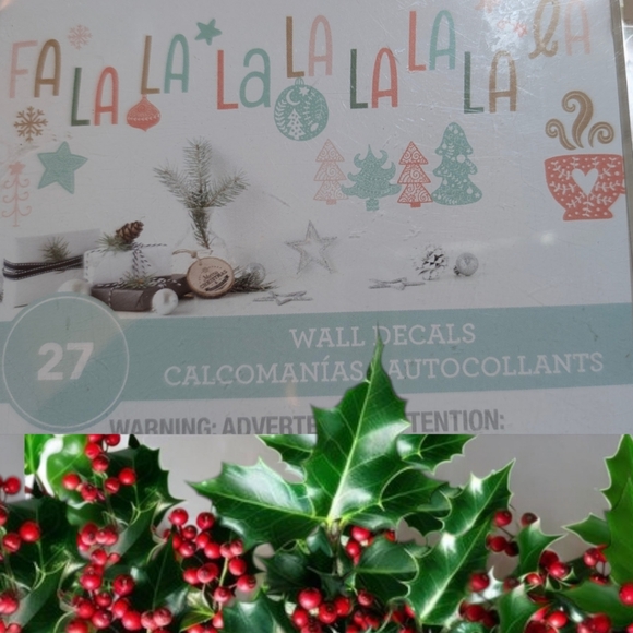 Fa La La La La Peel And Stick Wall Decals, New - Picture 7 of 7